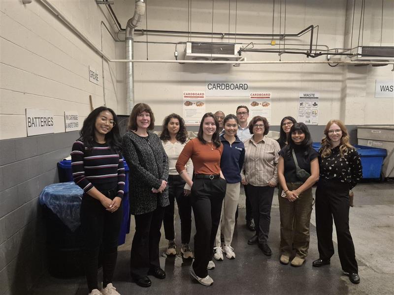 CEC participants at a site visit